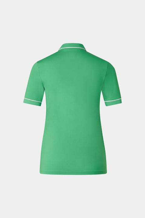 Caren Functional Short-Sleeved Top In Green