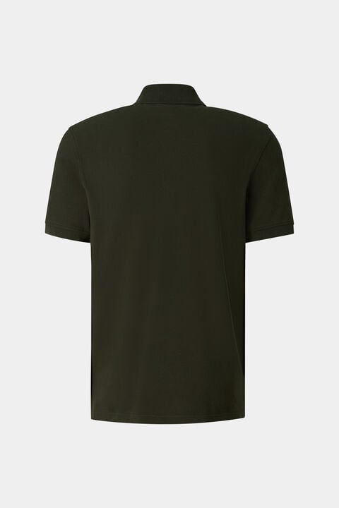 Fion Polo Shirt In Olive Green