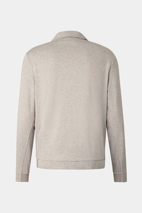 Ringo Jersey Jacket In Beige