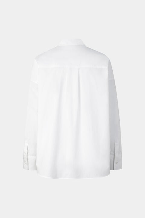 Misty Shirt Blouse In White