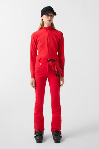 Hazel Softshell Ski Trousers In Red