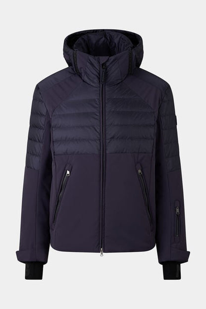 Henik Down Ski Jacket In Navy Blue