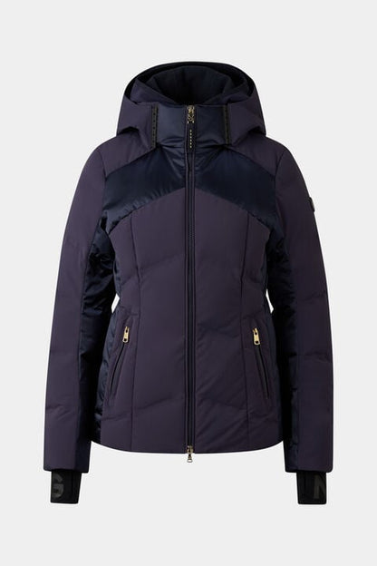 Delin Down Ski Jacket In Navy Blue