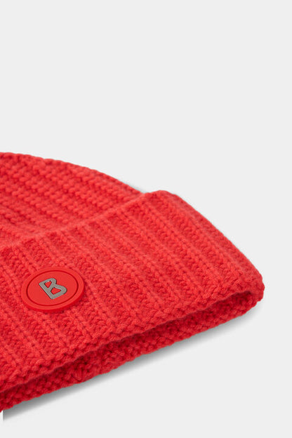 Kilian Knitted Cashmere Hat In Red