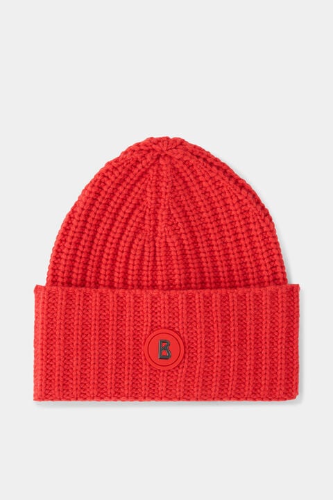 Kilian Knitted Cashmere Hat In Red