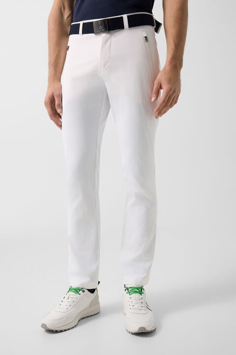 Nahil Functional Trousers In White
