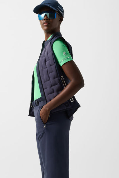 Jill Functional Trousers In Navy Blue
