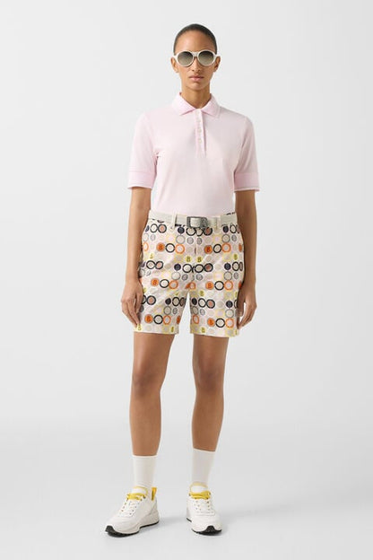 Eleni Functional Shorts In Sand/Orange/Grey