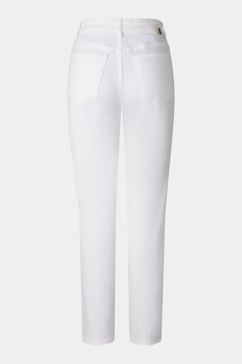 7/8 Slim Fit Jeans Julie In White