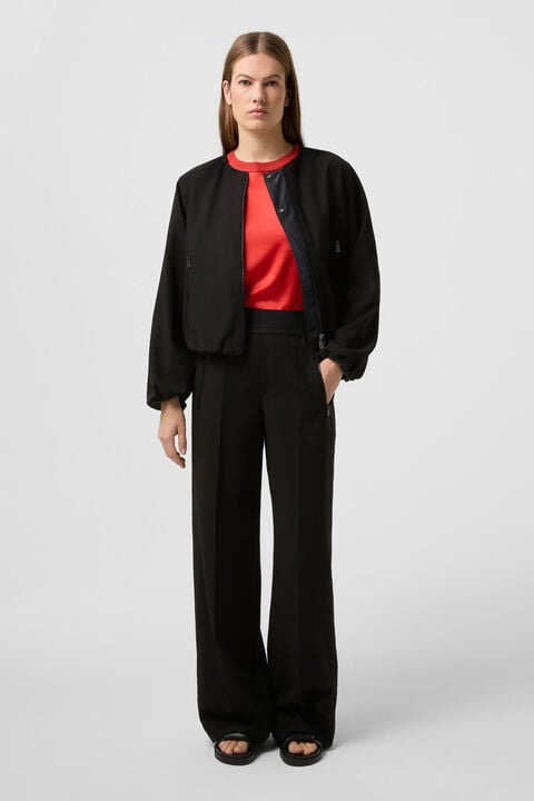 Ylvi Jersey Trousers In Black