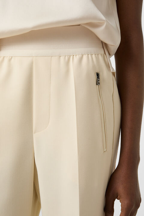 Ylvi Jersey Trousers In Sand