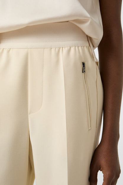 Ylvi Jersey Trousers In Sand