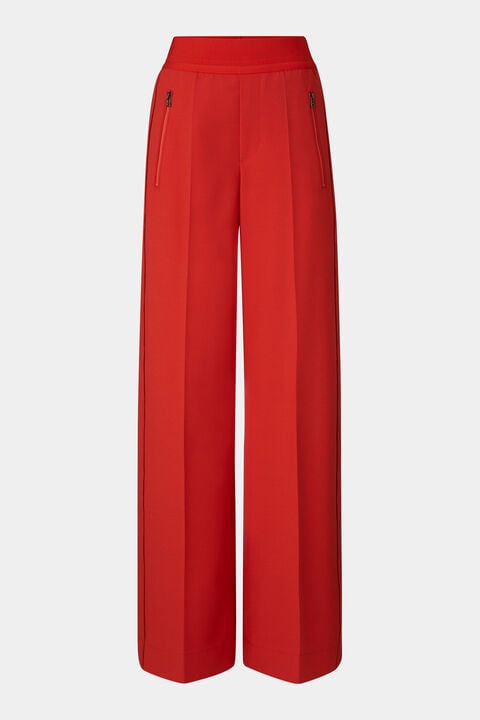 Ylvi Jersey Trousers In Red