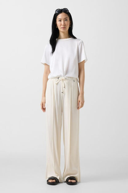 Pleated Trousers Gina In Cream