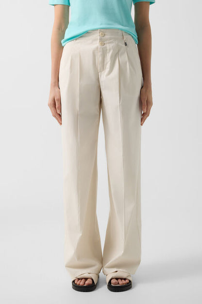 Pleated Trousers Amy In Cream