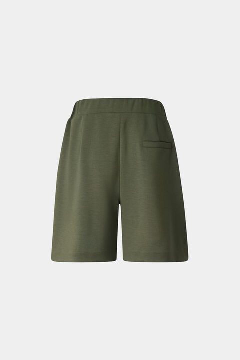 Romi Jersey Shorts In Olive Green