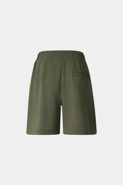 Romi Jersey Shorts In Olive Green