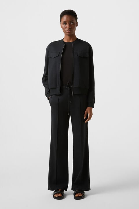 Noemi Jersey Trousers In Black