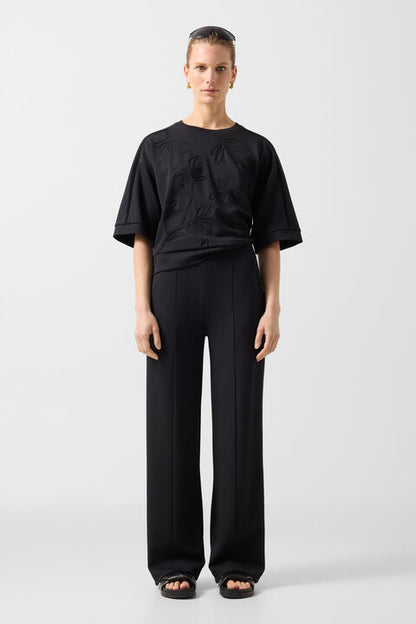 Ruby Jersey Trousers In Black
