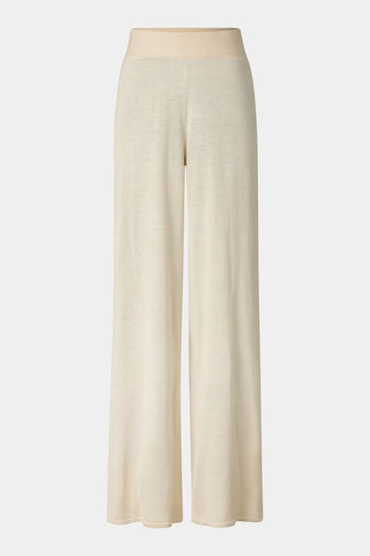 Paula Knitted Trousers In Cream