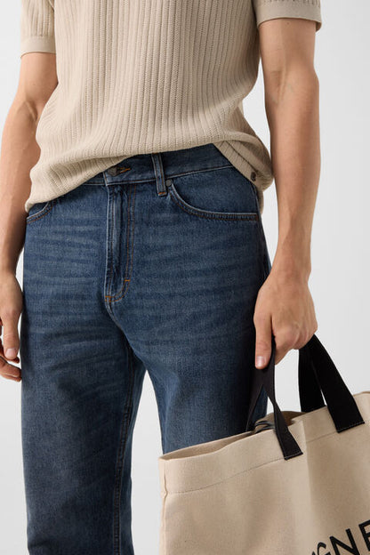 Straight Fit Jeans Travis In Denim Blue