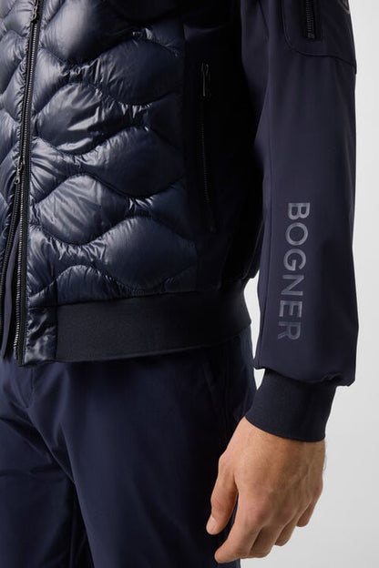 Hybrid Jacket Aarin In Navy Blue
