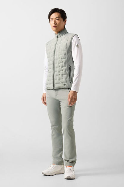 Dane Hybrid Waistcoat In Eucalyptus