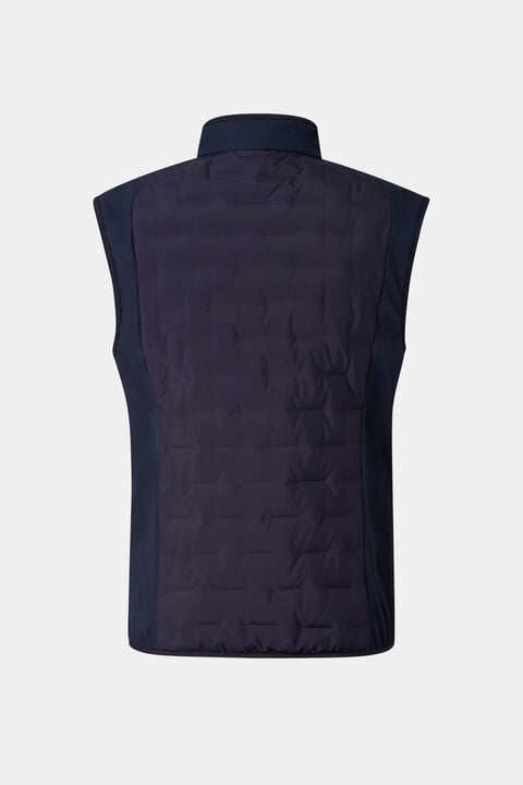 Dane Hybrid Waistcoat In Navy Blue