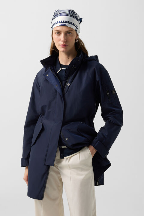 Parka Zofia In Navy Blue