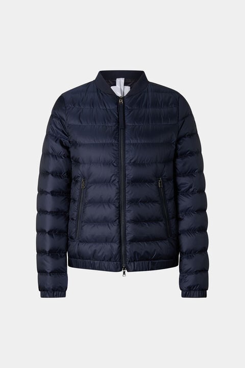 Marybel Lightweight Down Jacket In Navy Blue