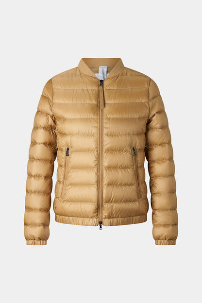 Marybel Lightweight Down Jacket In Camel