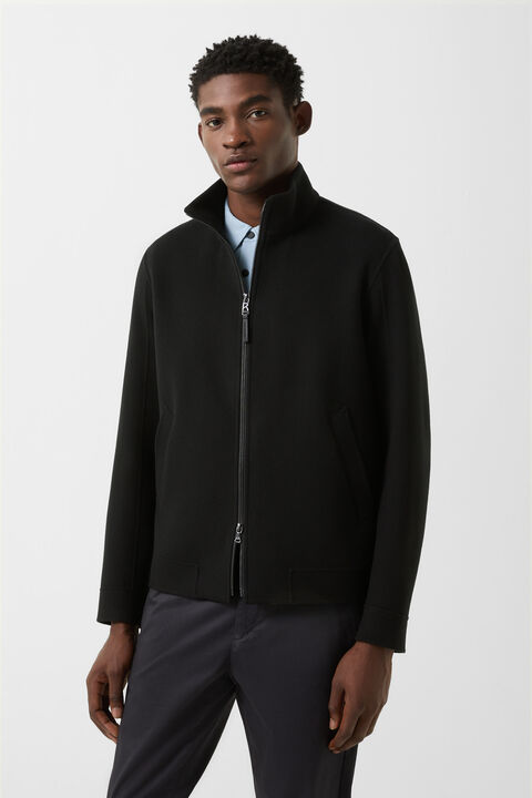 Doubleface Blouson Brice In Black
