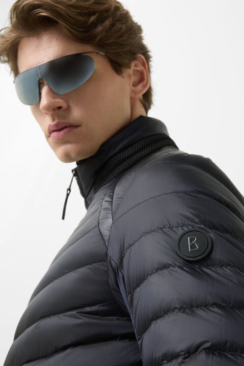 Liman Lightweight Down Jacket In Navy Blue