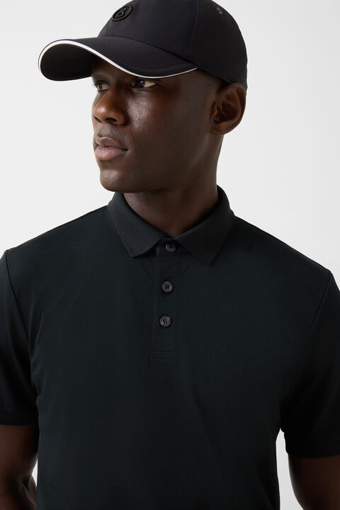 Daniel Functional Short-Sleeved Top In Black