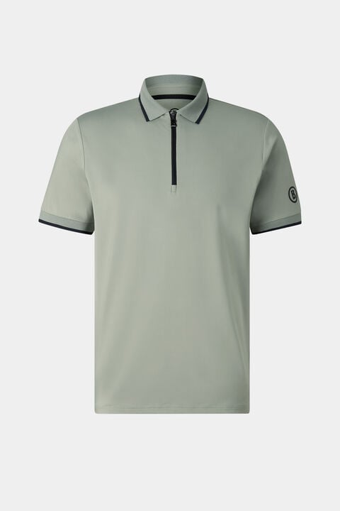 Cody Functional Short-Sleeved Top In Eucalyptus