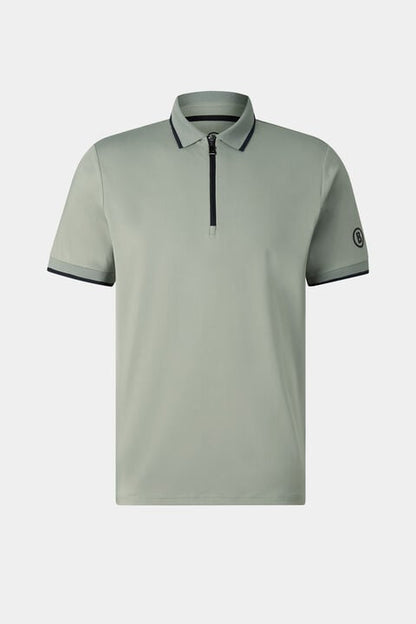 Cody Functional Short-Sleeved Top In Eucalyptus
