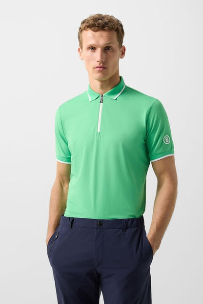 Cody Functional Short-Sleeved Top In Green
