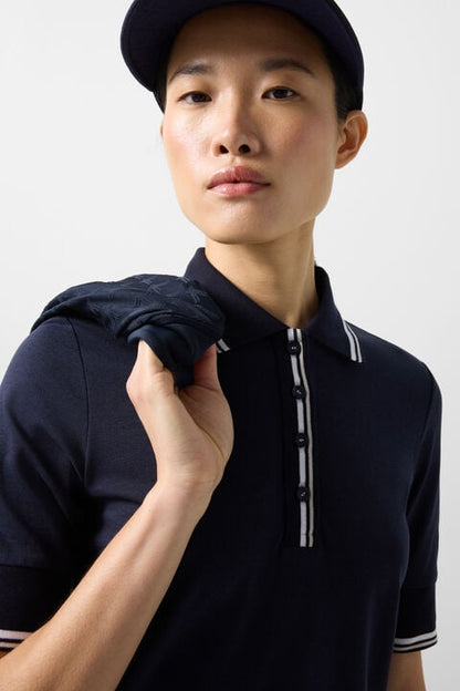 Funktons Polo Shirt Elenor In Navy Blue