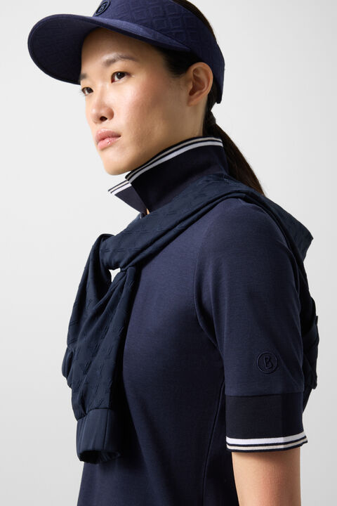 Funktons Polo Shirt Elenor In Navy Blue