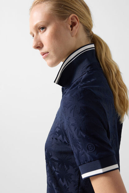 Konny Functional Short-Sleeved Top In Navy Blue