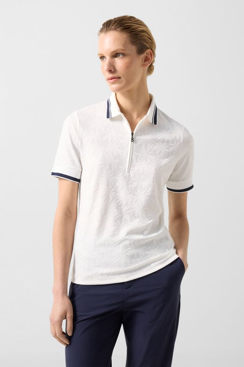 Konny Functional Short-Sleeved Top In Off-White