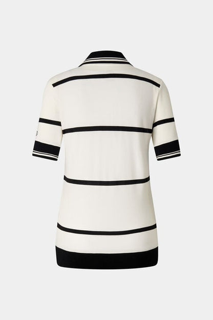 Jessi Polo Shirt In Off-White/Black