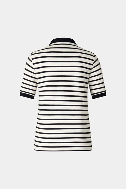 Polo Shirt Rea In Black/White
