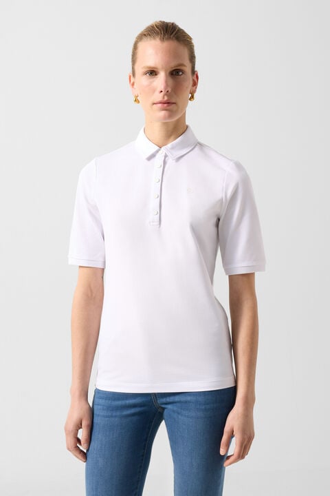 Tammy Polo Shirt In White