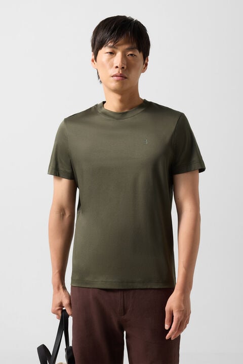 T-Shirt Ryan In Olive Green