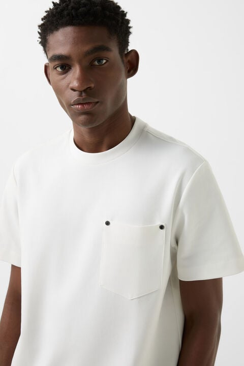 T-Shirt Damien In Off-White