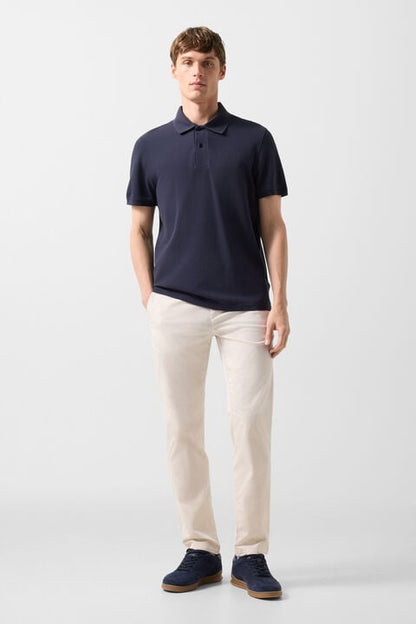 Fion Polo Shirt In Navy Blue