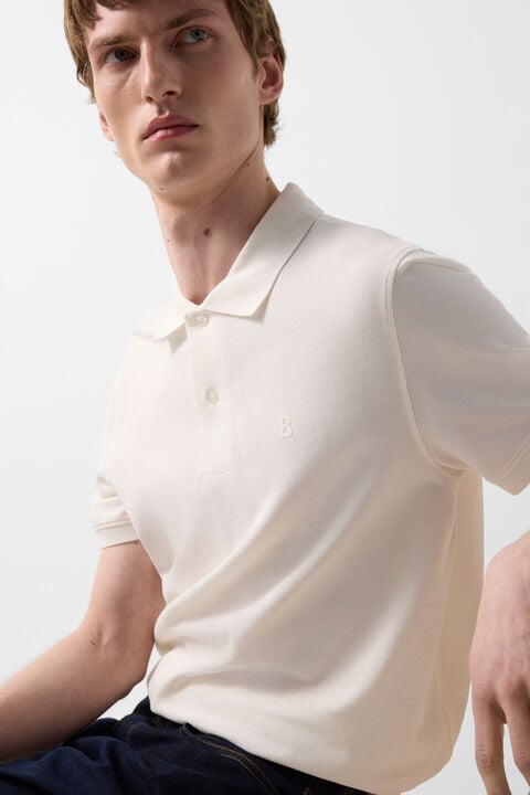 Fion Polo Shirt In Off-White