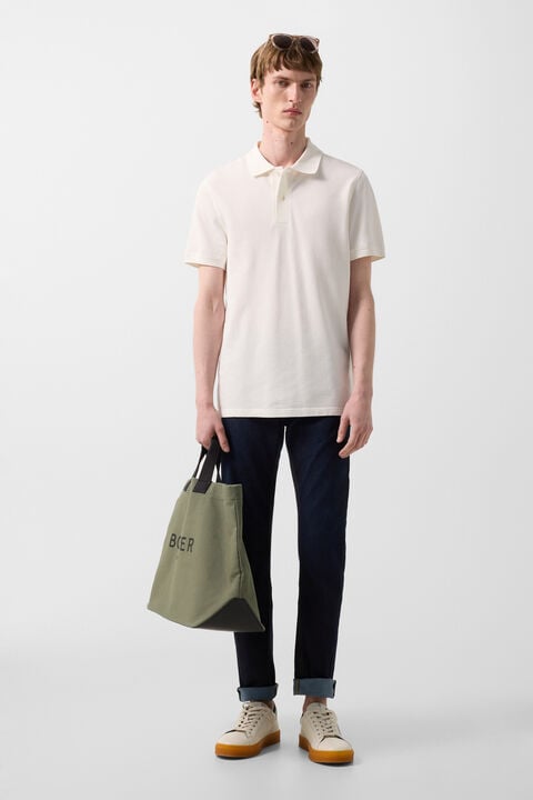 Fion Polo Shirt In Off-White