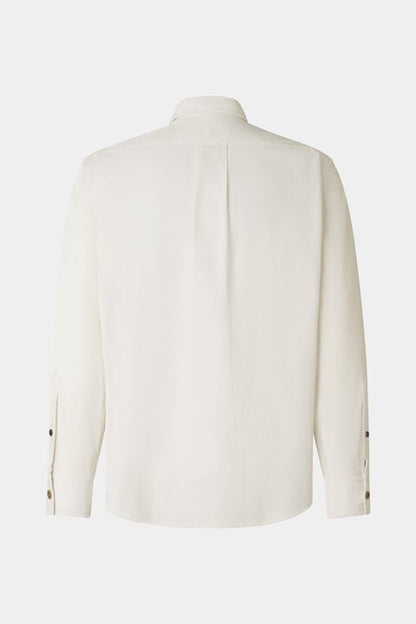Corduroy Shirt Heiko In Off-White